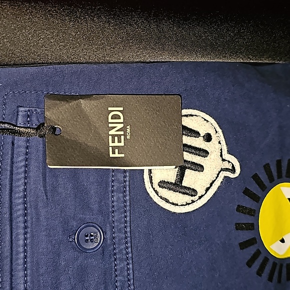 NWT Rare Fendi Boy's Monster Bermuda Shorts! Size 10 - Picture 10 of 11